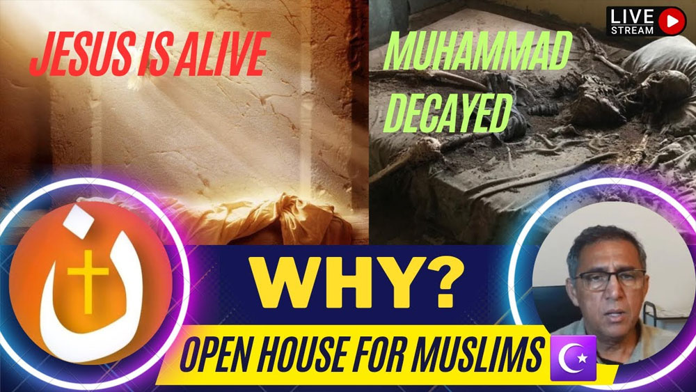 Muhammad ki body sad gayi par Yeshu Masih Zinda Hai, Kyon Musalmano?